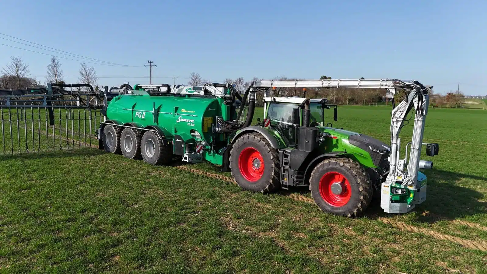 ETA CLEMENT TP en chantier de lisier SAMSON PG II 28 GENESIS